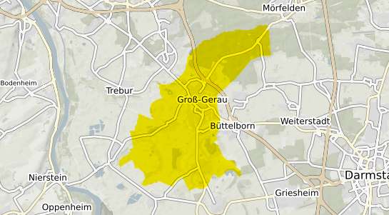 Immobilienpreisekarte Gro&szlig;-Gerau